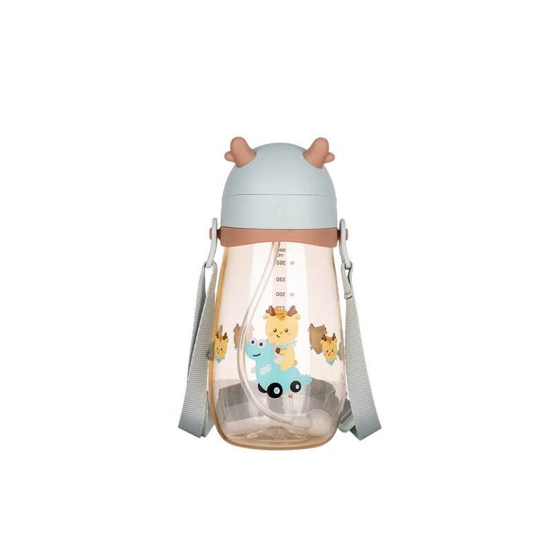 Bình Nhựa Trẻ Em Chú Hươu Nhỏ LocknLock - 450ml - 2 Màu (Xanh Mint, Hồng) - HAP910 image number null